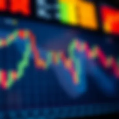 Bearish candlestick pattern illustration