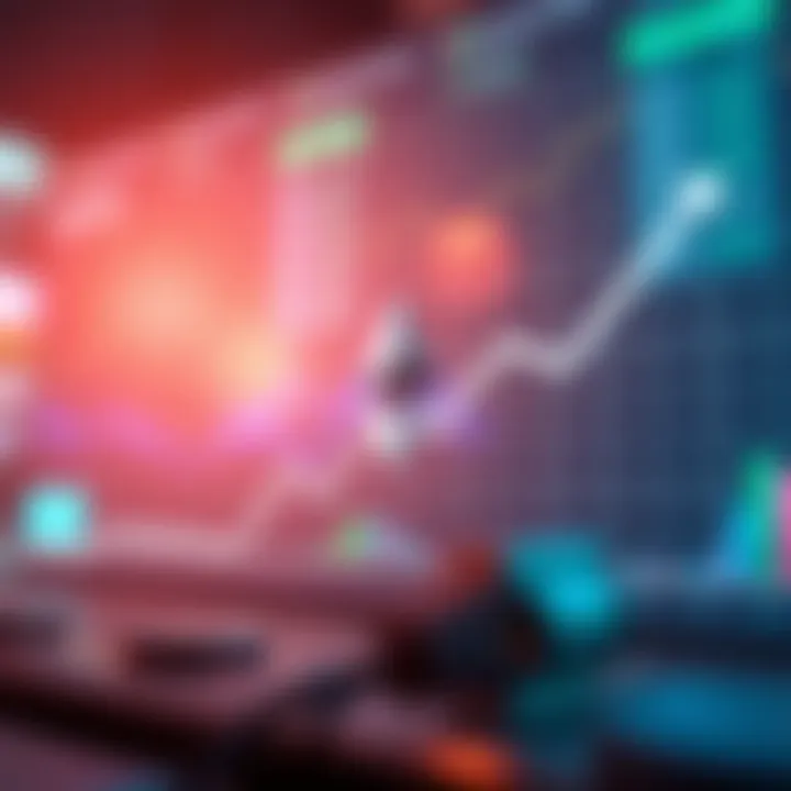 Graph indicating future trends in Ethereum market