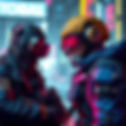 A digital representation of the distinct art style of CryptoPunks