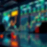 Graphical representation of DeFi market trends