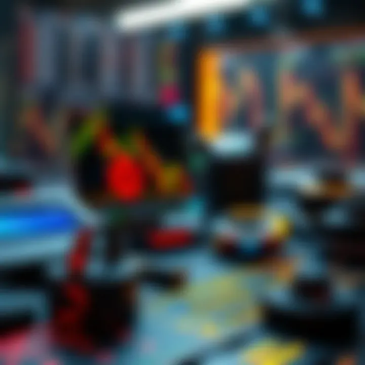 Graphic illustrating trading tools on Bitrue