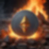 A digital representation of Bonfire cryptocurrency logo