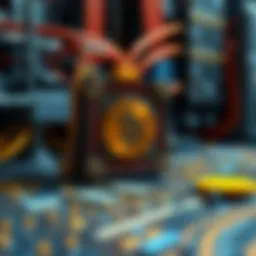 Graphical representation of mining software architecture