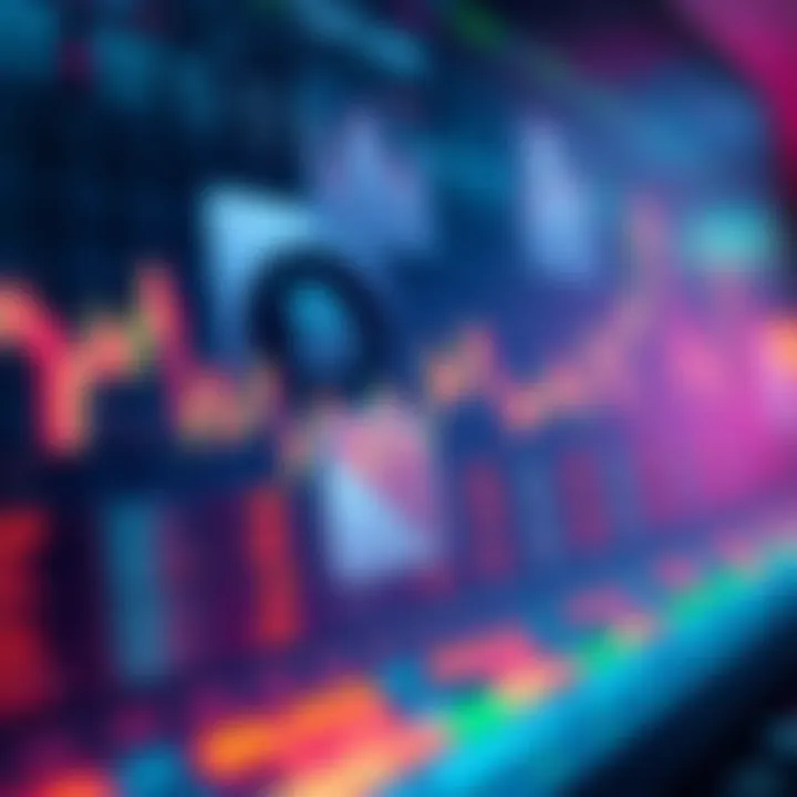 Cryptocurrency Stock Trends Visual representation of cryptocurrency stock trends