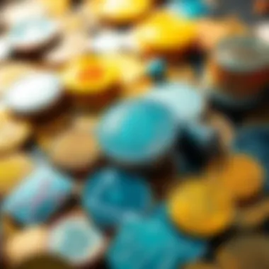 Diverse range of cryptocurrencies