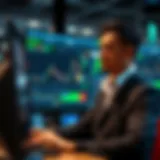 Visual representation of eToro's trading platform interface showcasing trader profiles.