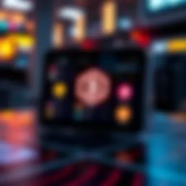 Bixin Wallet User Interface User interface of the Bixin Wallet showcasing various cryptocurrency options