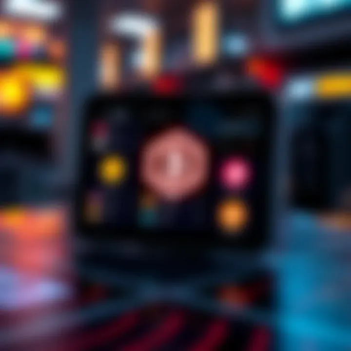 Bixin Wallet User Interface User interface of the Bixin Wallet showcasing various cryptocurrency options