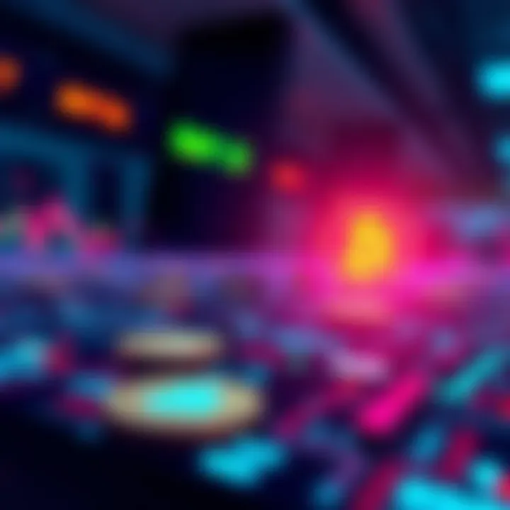 Conceptual illustration of digital transactions