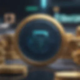 Visual representation of cryptocurrency integration