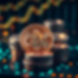 Visual representation of asset-backed tokens in the cryptocurrency space