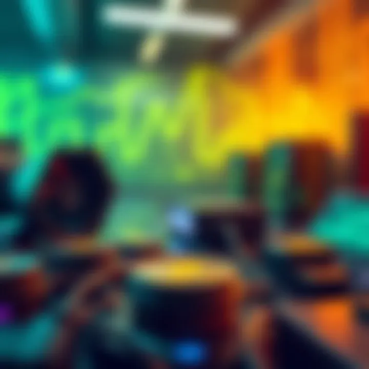 A graphical representation of free cryptocurrency mining platforms