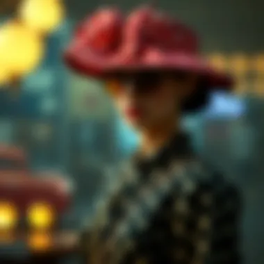 Historical context of polka dots illustrated through vintage fashion