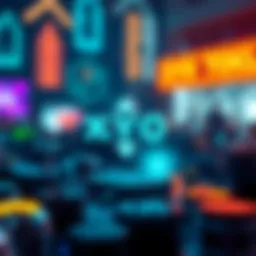 Visual representation of blockchain technology illustrating the XYO Token