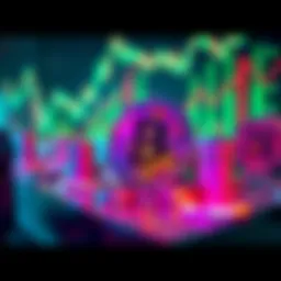 A visual representation of cryptocurrency market trends and growth patterns.