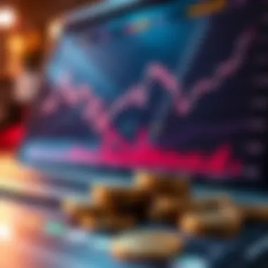 Analyzing Market Trends for Informed Decisions Graph depicting market trends in cryptocurrency