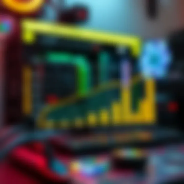 Graph showing efficiency of gaming hardware for mining different cryptocurrencies