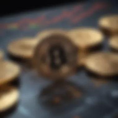 Visual representation of cryptocurrency valuation metrics