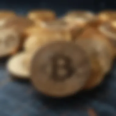 Market Trends in Cryptocurrency A dynamic chart showcasing market trends in cryptocurrency values