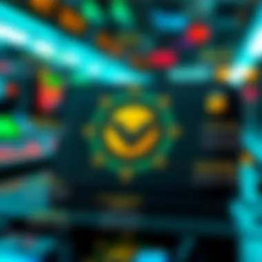 Security Features of Novi Digital Wallet A diagram explaining cryptocurrency transaction security