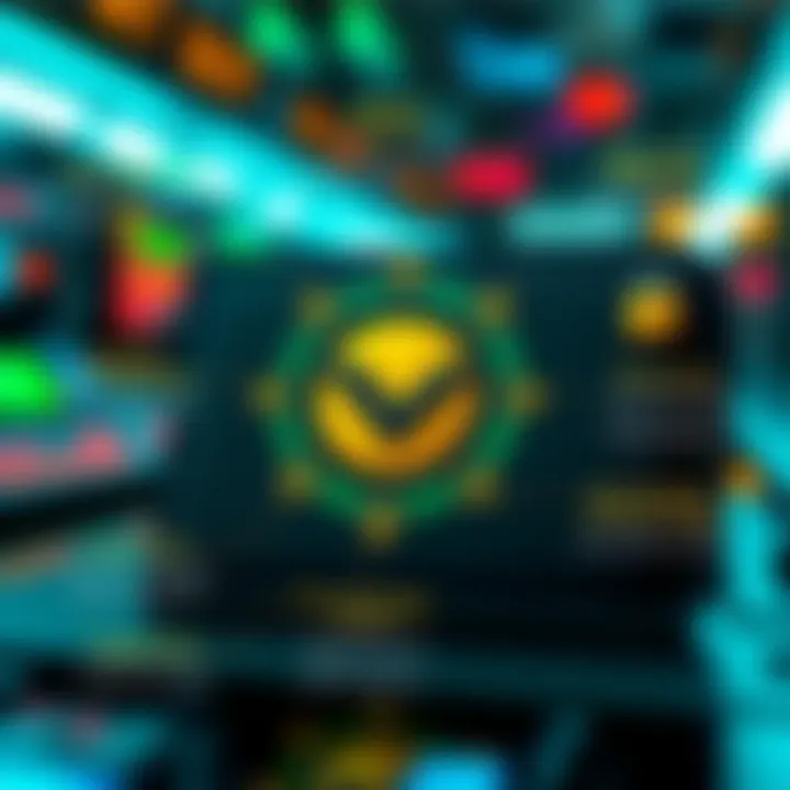 Security Features of Novi Digital Wallet A diagram explaining cryptocurrency transaction security