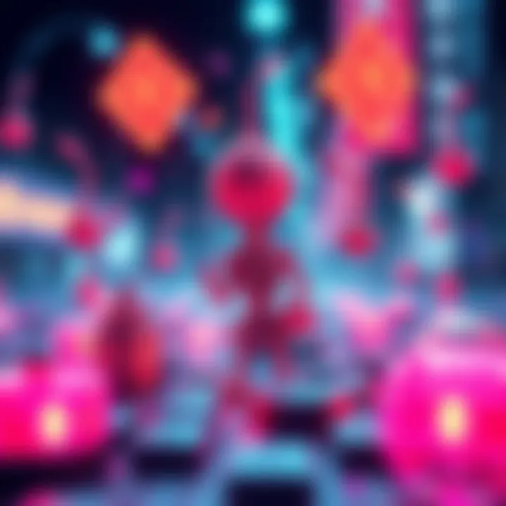 The Role of Creativity in NFTs Creative artwork symbolizing value creation in NFTs