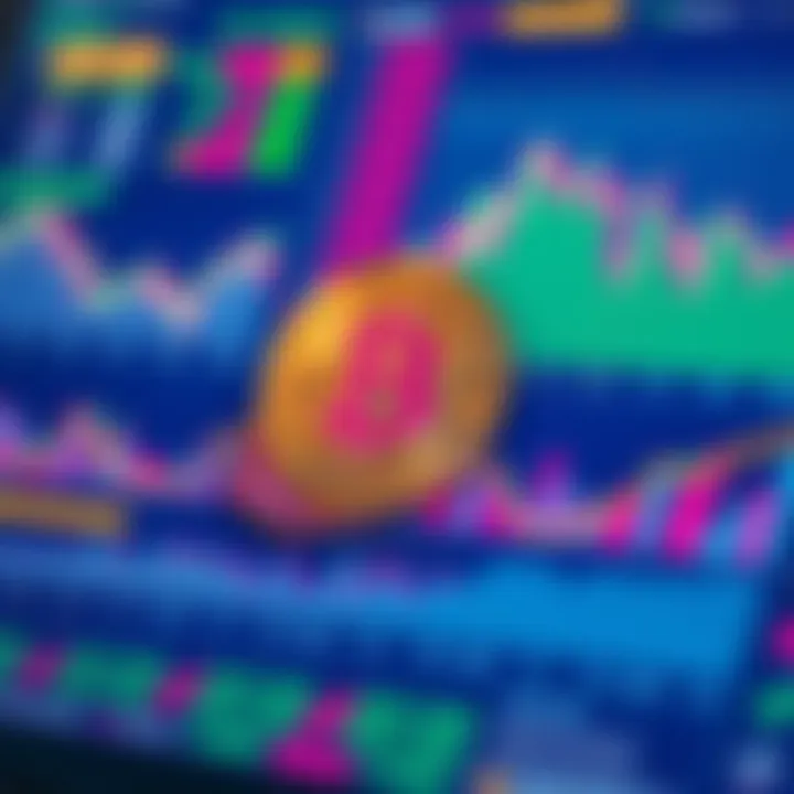 Analytical charts showcasing market performance