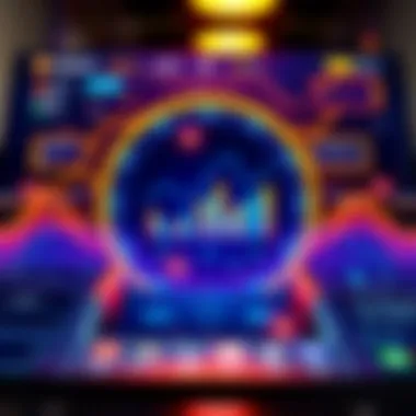 Visual representation of TotalCoin's interface