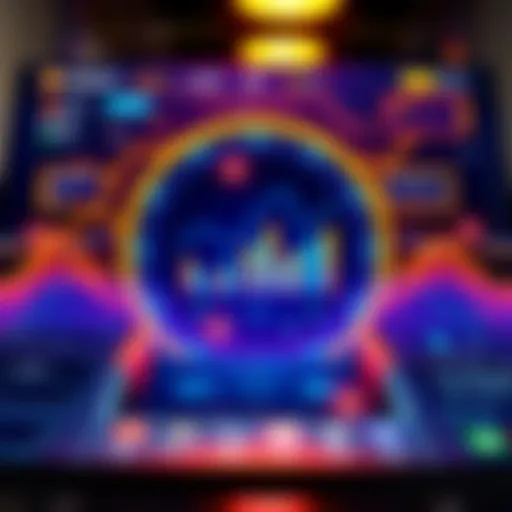 Visual representation of TotalCoin's interface