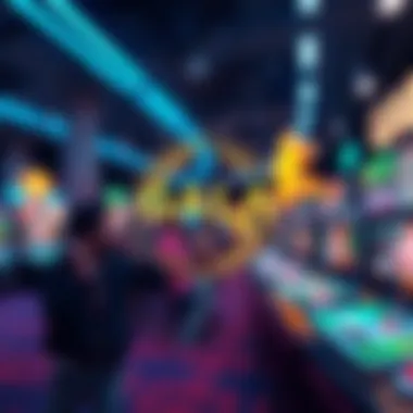 Graphic showcasing unique features of Gala Games