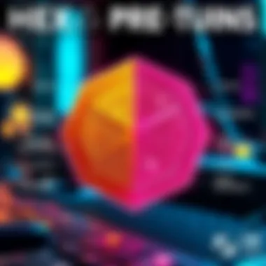 Visual comparison of HEX features and traditional cryptocurrencies